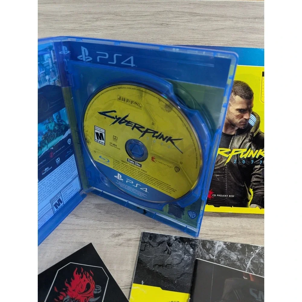 Cyberpunk 2077: Ultimate Edition - Sony PlayStation 4 PS4 - CIB W/ Extras